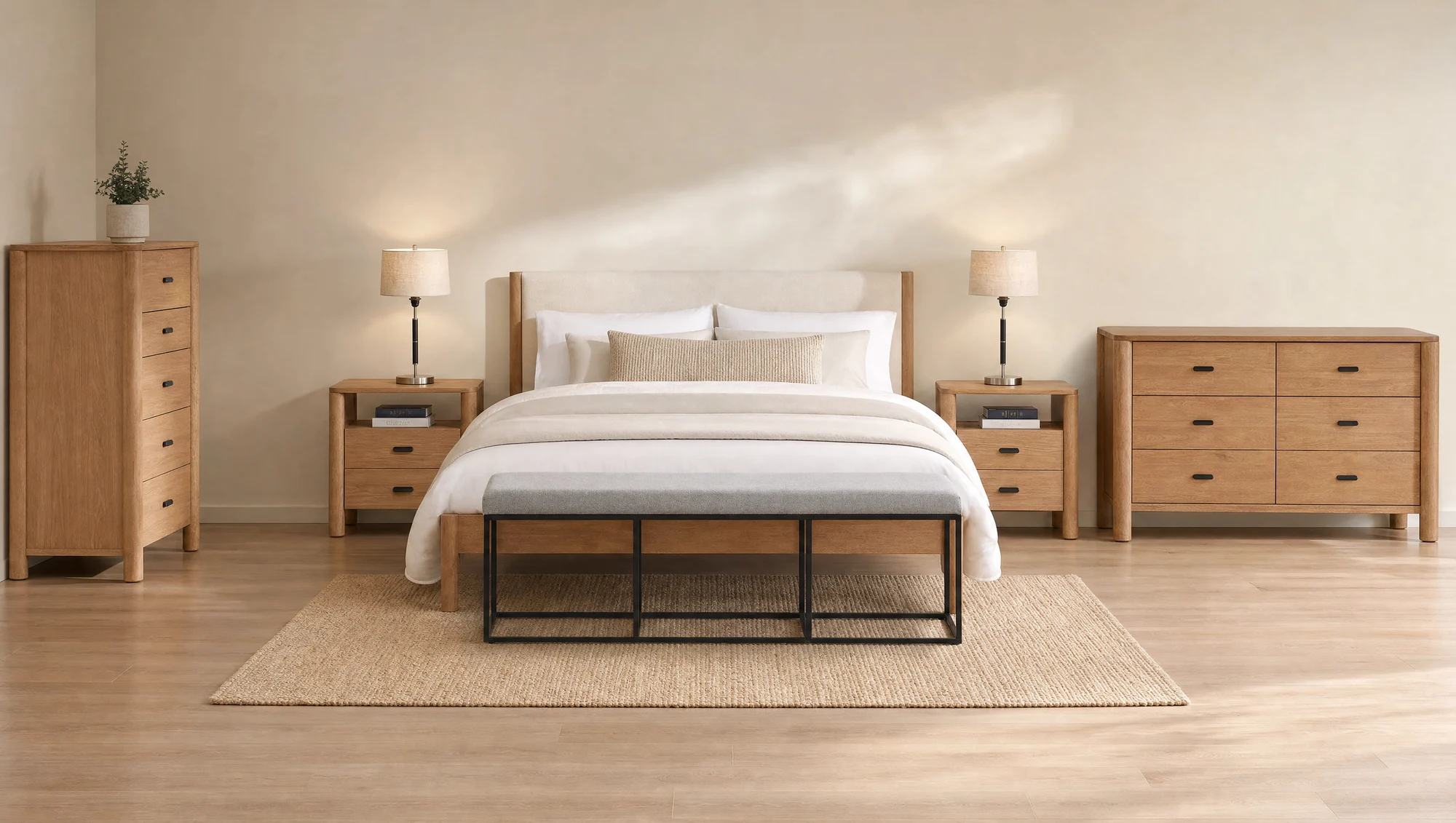Oak — Warm Natural Solid Wood