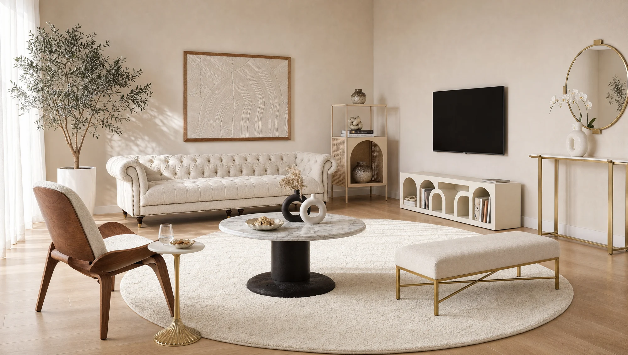 Glamorous Marble and Brass — frame 2